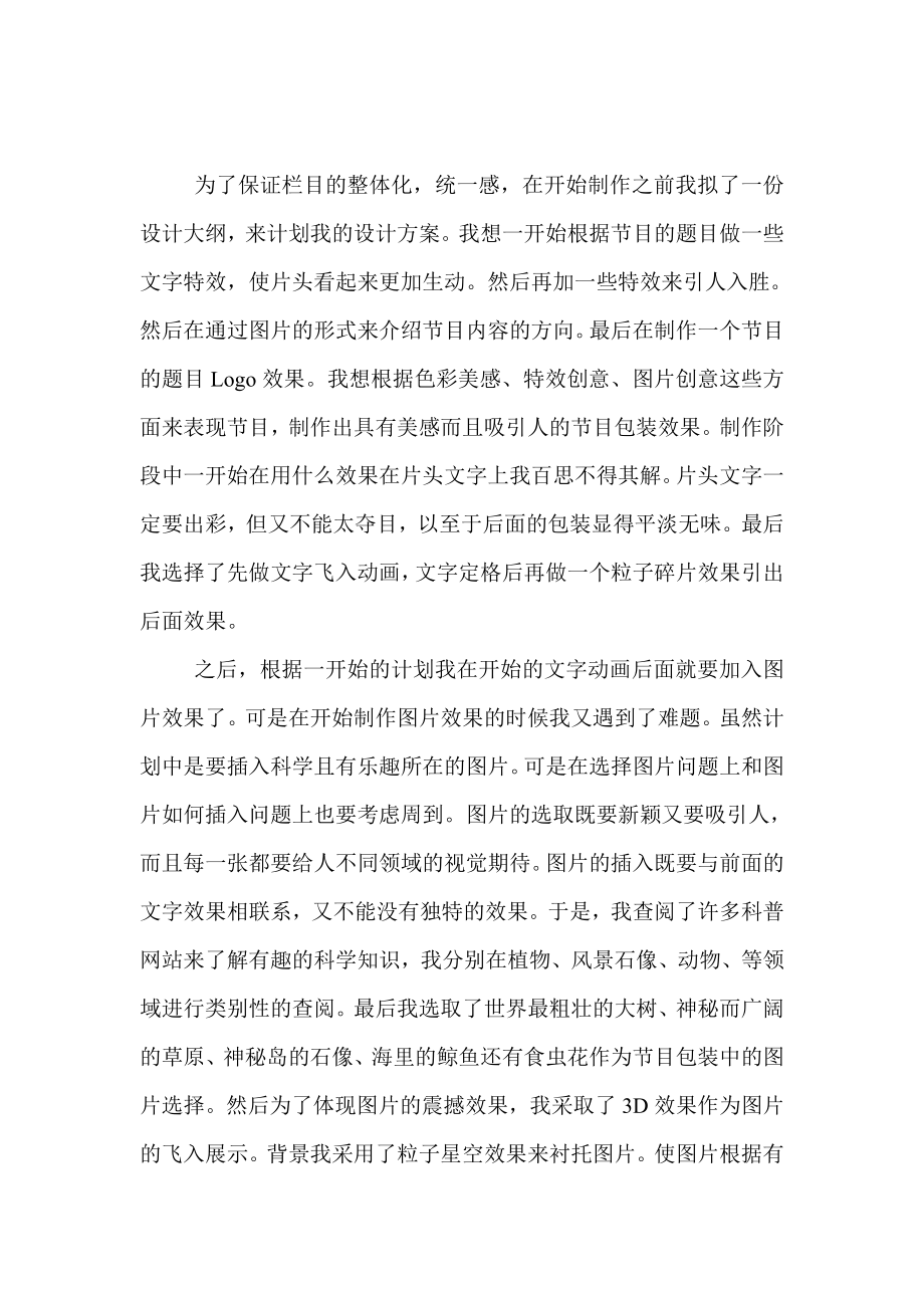 商业栏目包装毕业论文.doc_第3页