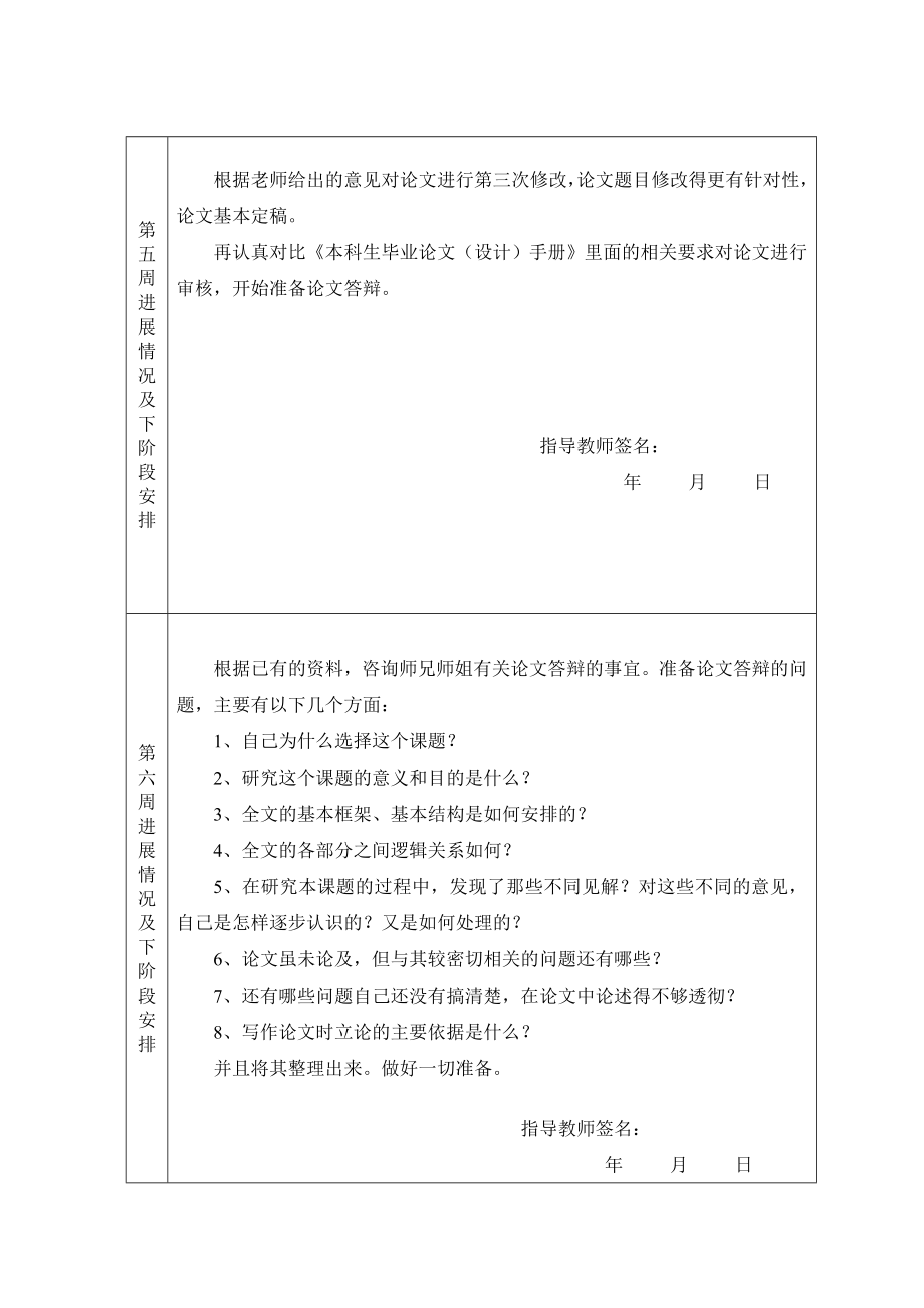 本科毕业论文(设计)进展情况记录表.doc_第3页