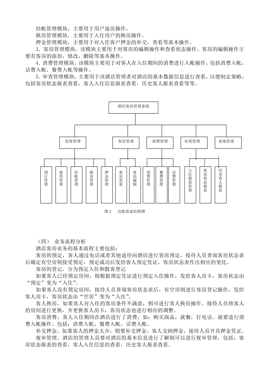 小型酒店客房管理信息系统论文35877.doc_第3页