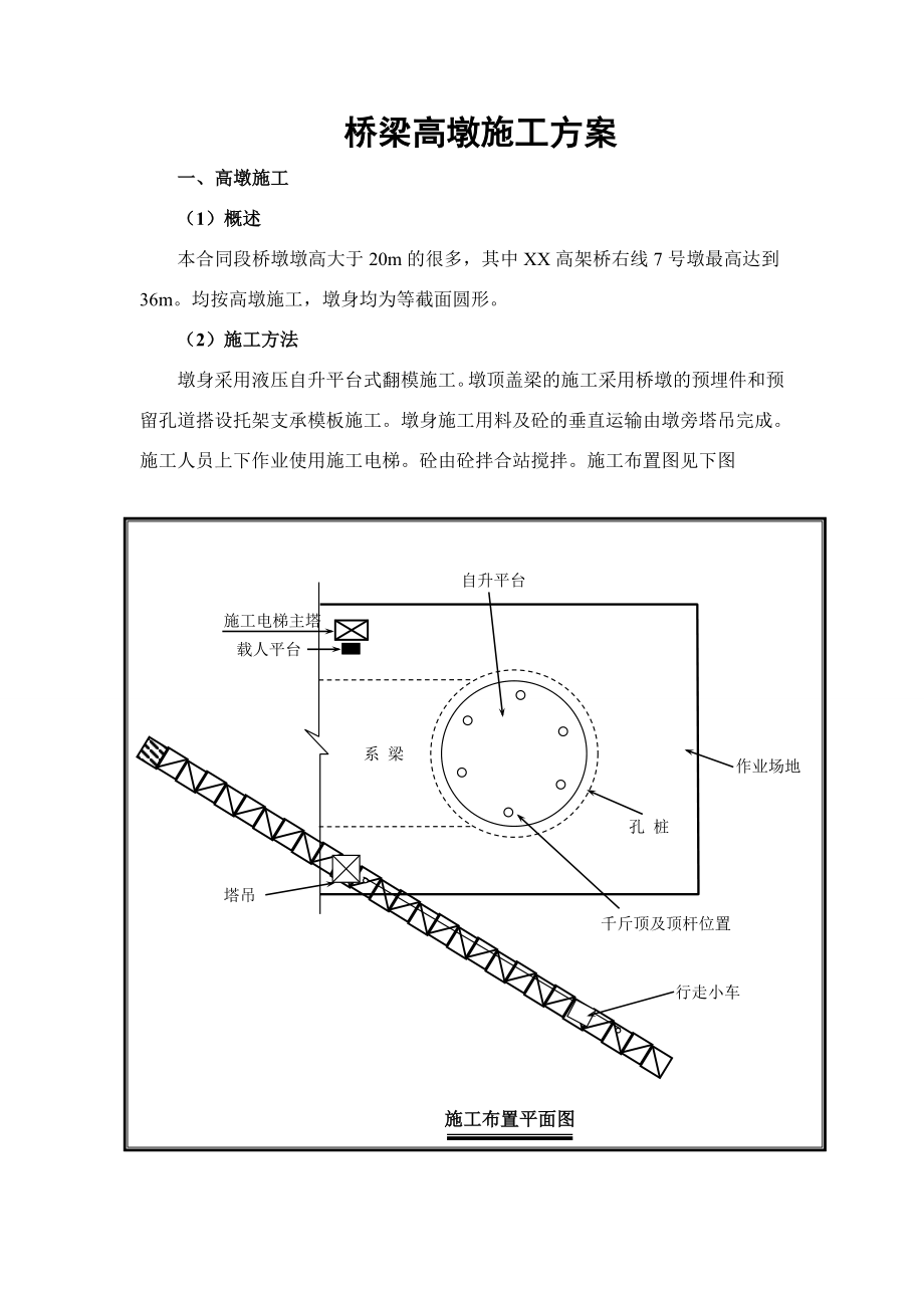 桥梁工程高墩施工专项方案.doc_第1页