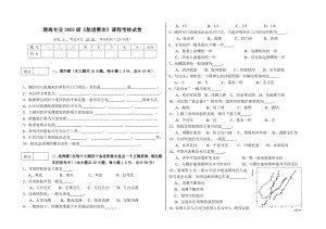 港海专业《航道整治》课程考核试卷.doc