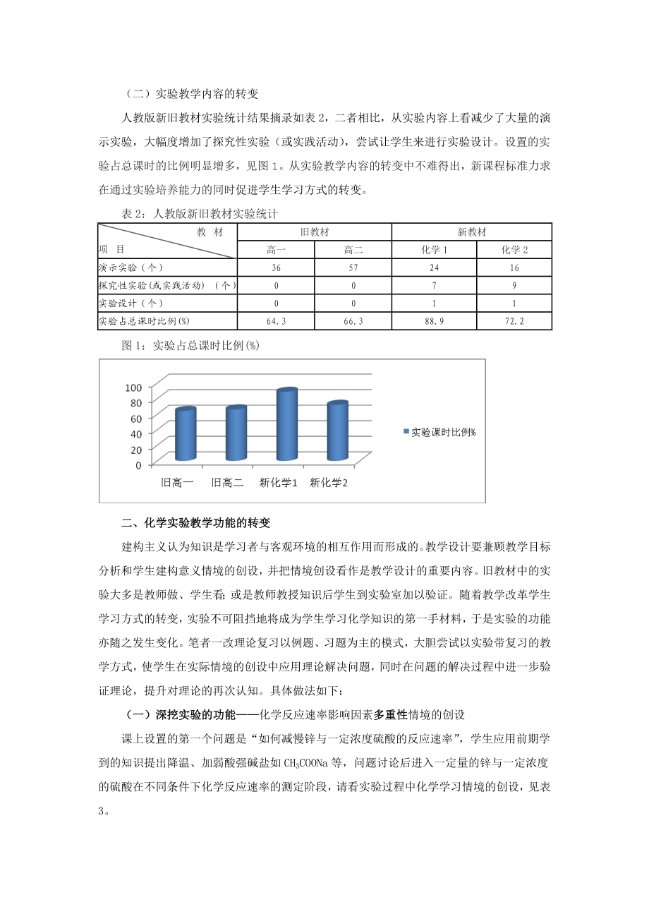 毕业论文（设计）初探化学反应速率复习课中实验情境的创设.doc_第2页