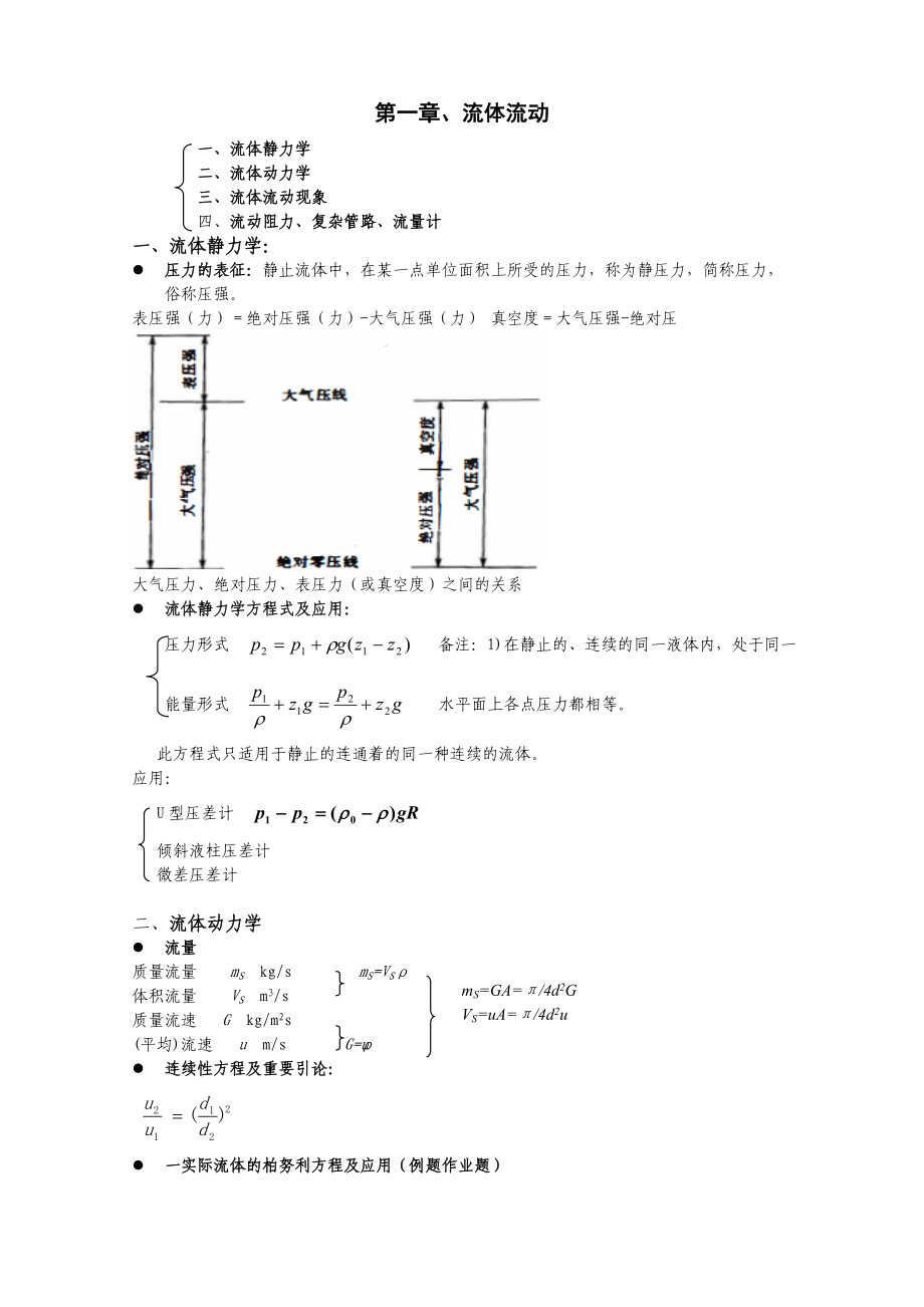 化工原理知识点总结复习重点(完美版)图文.doc_第1页