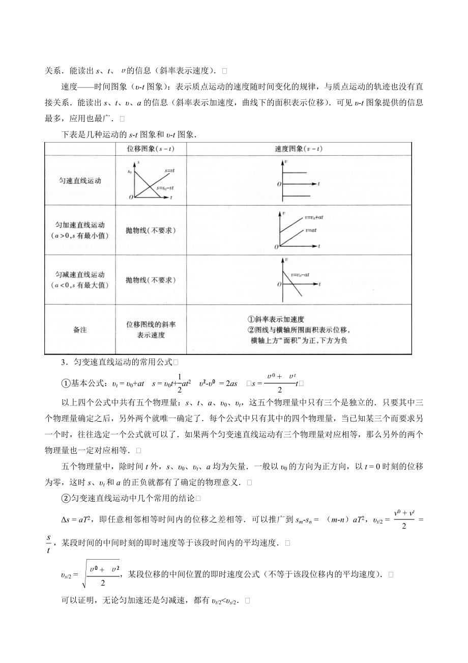 06二轮专题·02·物体的运动.doc_第2页