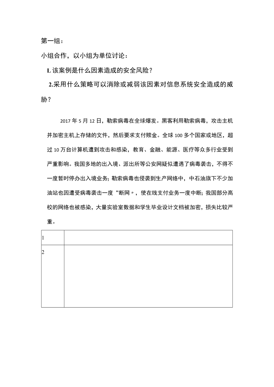 小组作业 什么因素造成的安全风险.docx_第1页