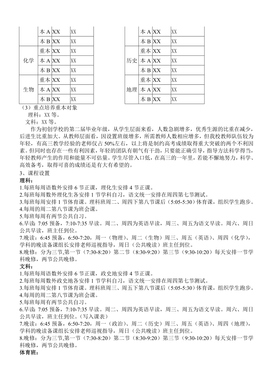 XX中学高三级高考备考工作计划.doc_第3页