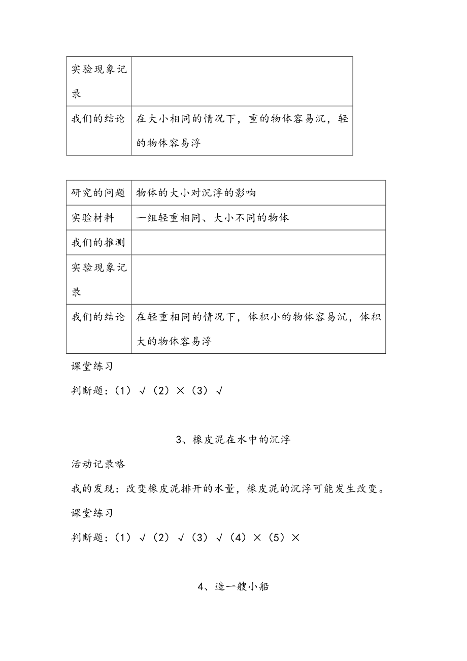 五级下册科学课堂作业本答案.doc_第2页