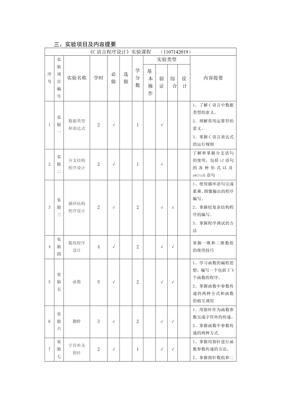 C语言程序设计实验教学大纲.doc_第2页