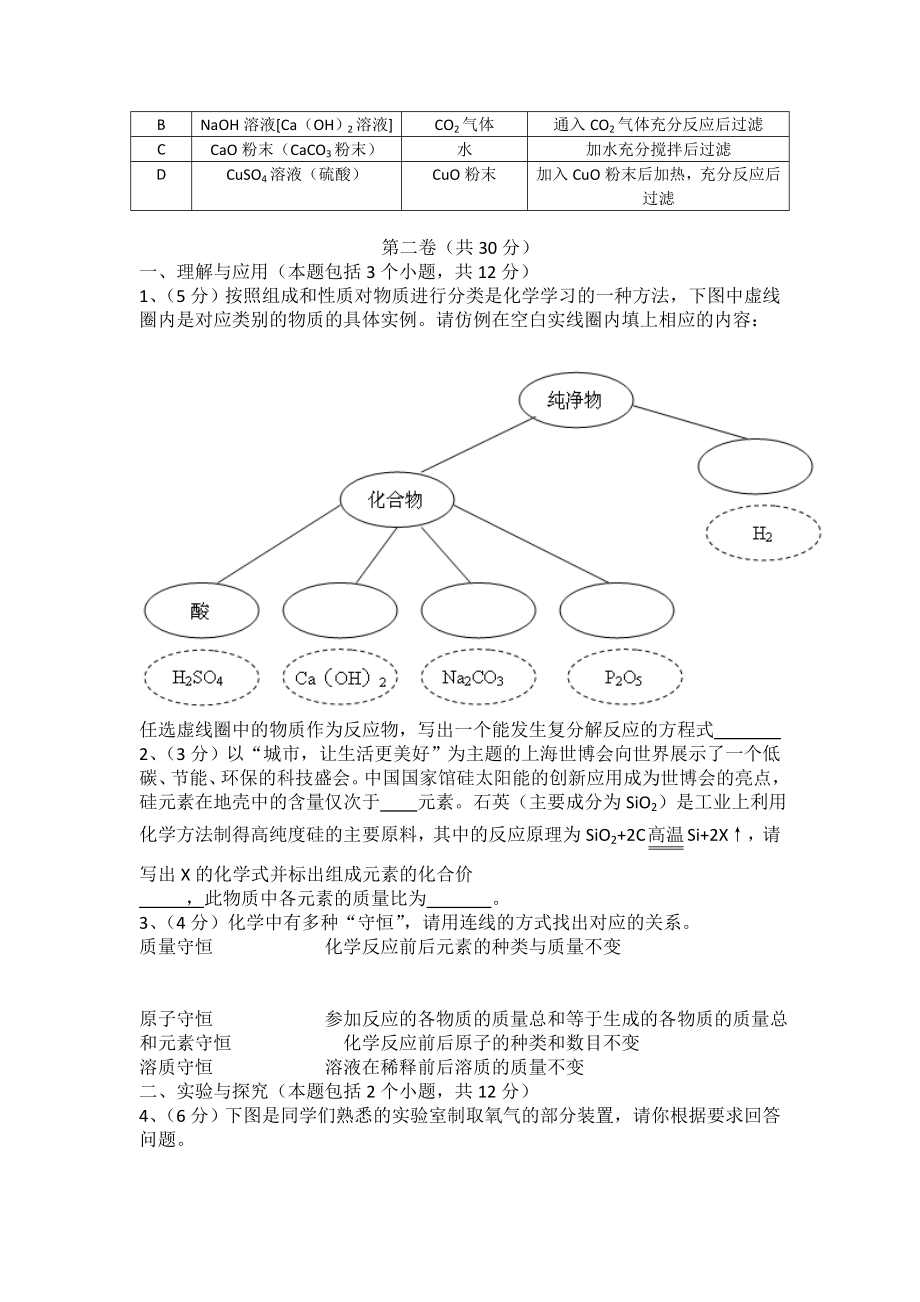 淄博市二0一0中等学校招生考试理科综合试题（化学部分）.doc_第3页