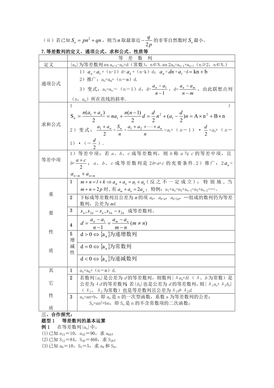 高考数学等差等比数列知识点解读.doc_第2页