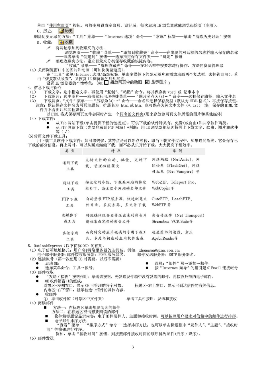 高中信息技术知识点汇总.doc_第3页