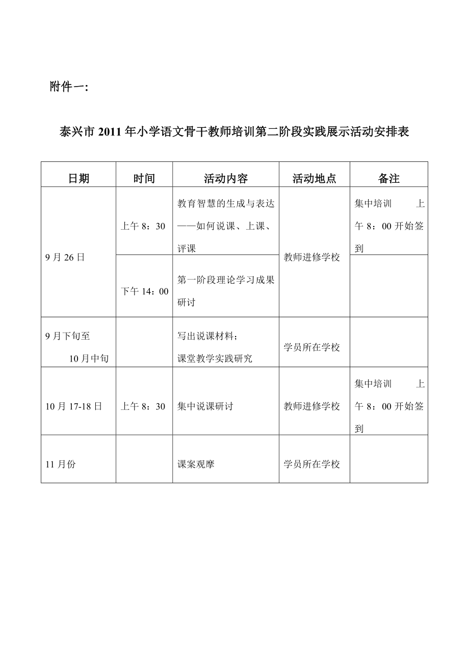 泰兴市小学语文骨干教师培训班.doc_第2页