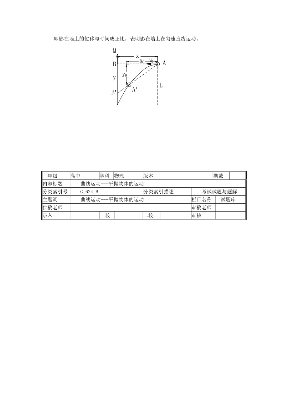 高中物理曲线运动同步练习STGP534.doc_第2页