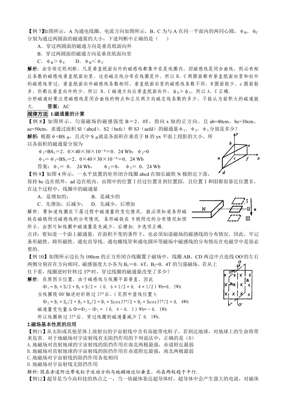 高中物理磁场知识（经典总结） .doc_第3页