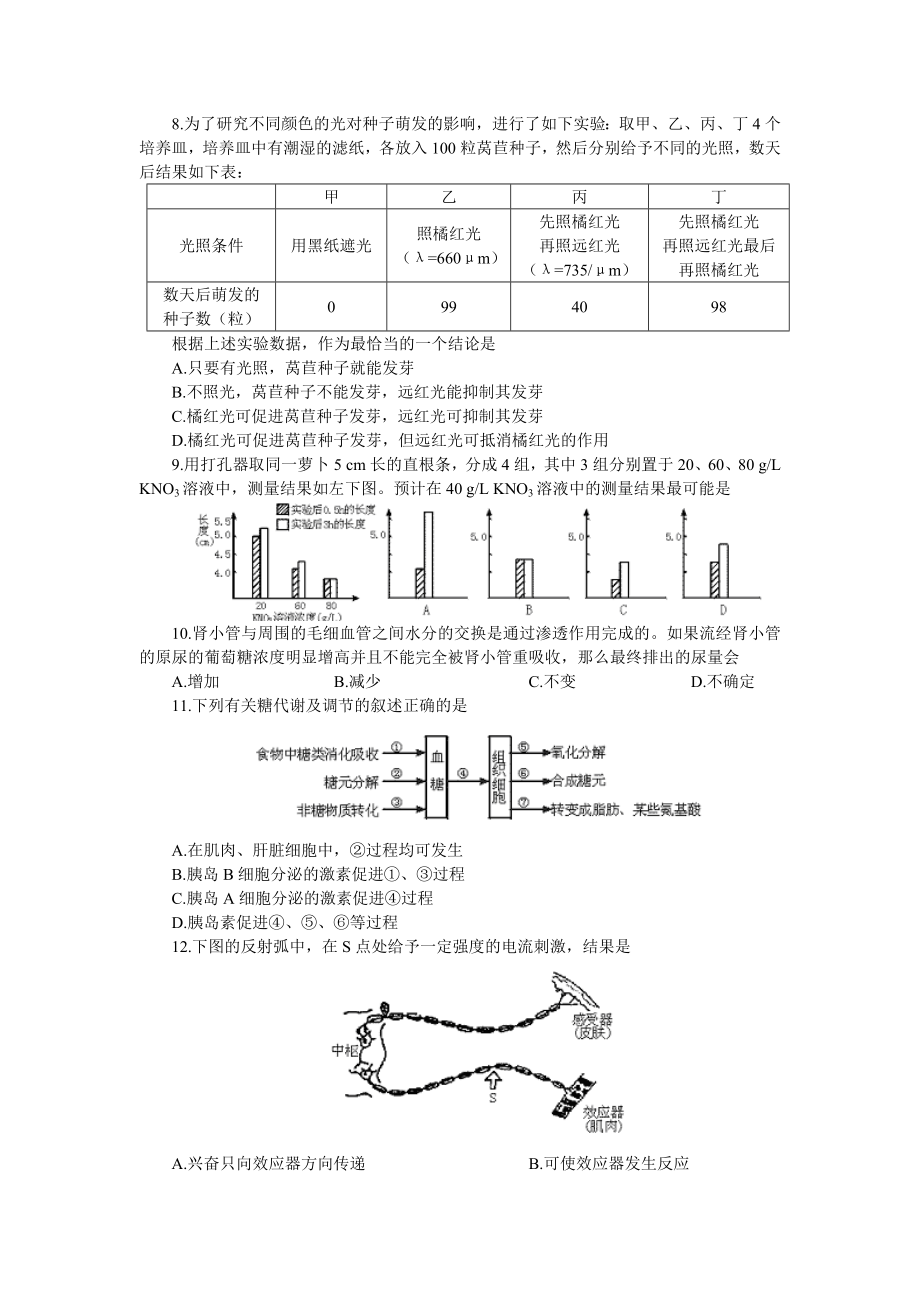 生物试题.doc_第2页