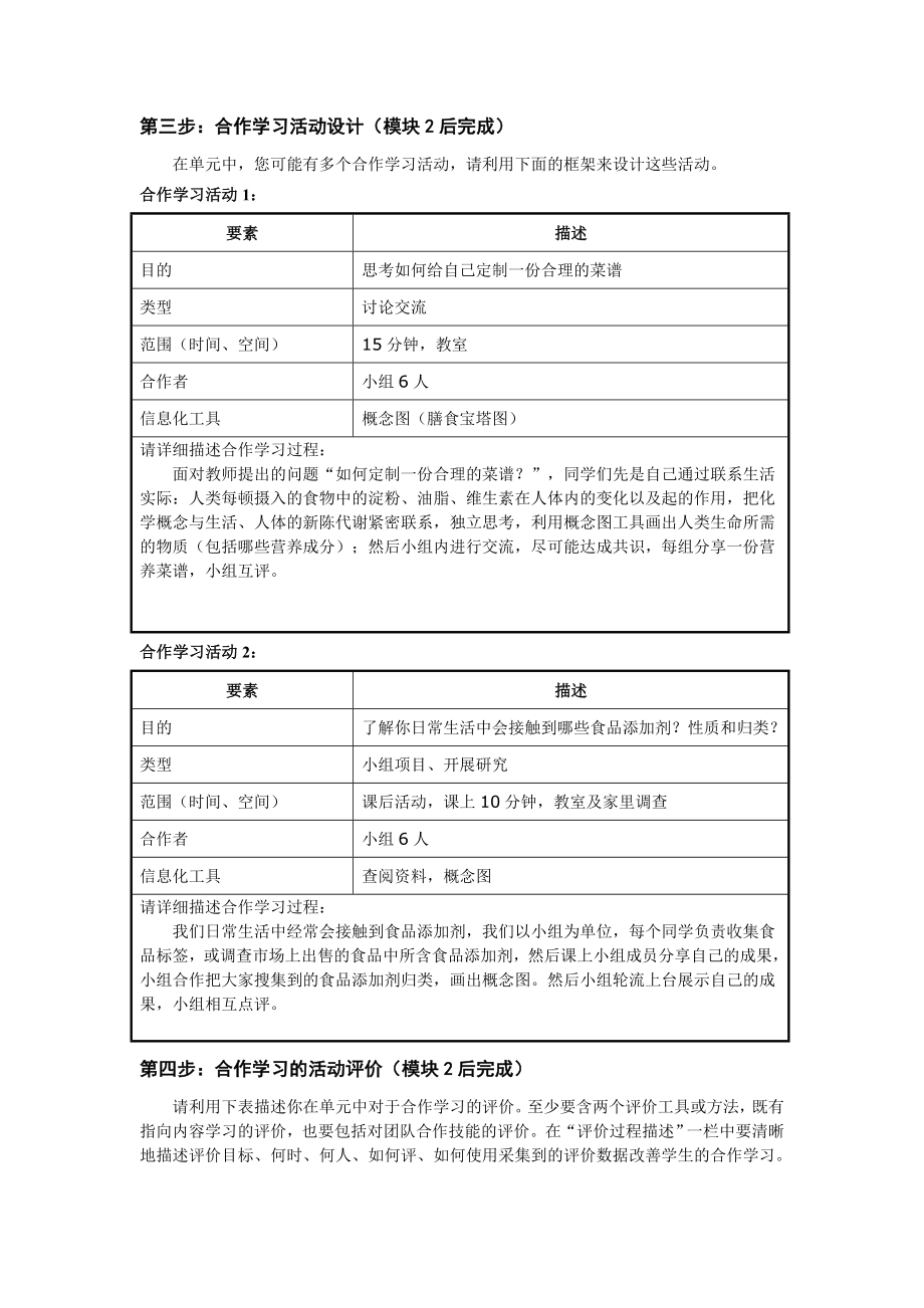 基于项目的合作学习结业作业(化学类).doc_第2页