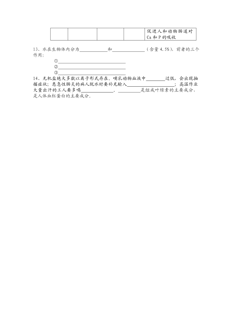 高中生物必修一第一二章知识点总结.doc_第3页