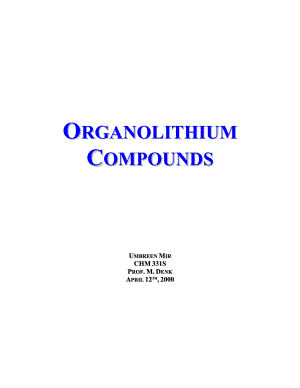 Syntheses of Organolithium Compounds：有机锂化合物的合成.doc