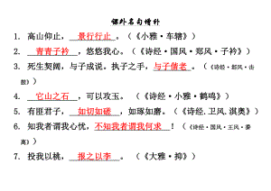 课外名句增补答案.doc