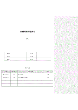 SMT钢网设计规范.doc