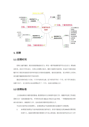 应毕业生培养设想方案.doc