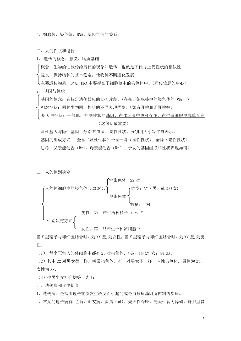 八级生物下学期知识点归纳 苏教版.doc_第3页