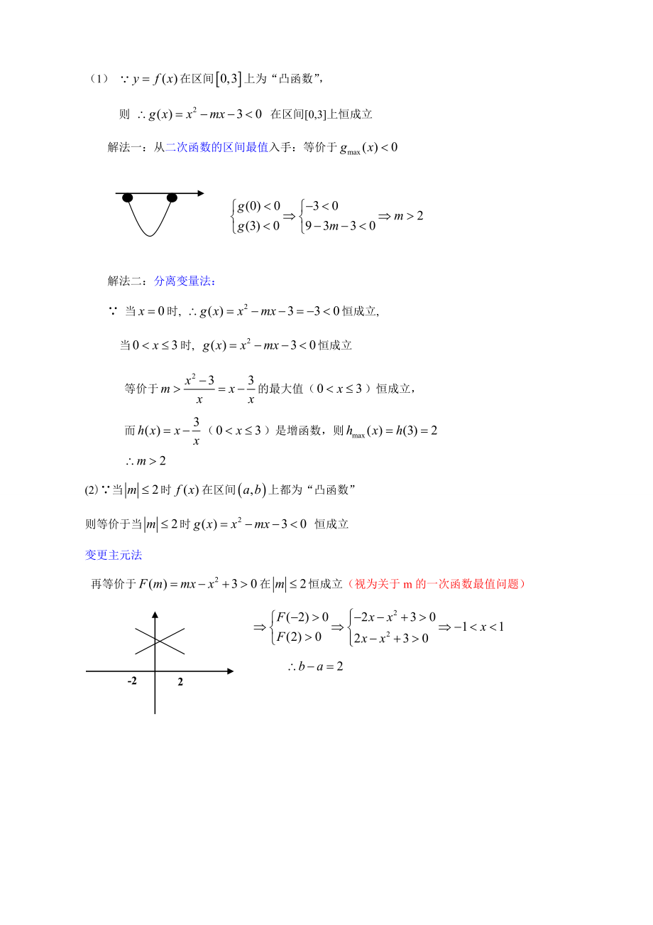 导数的应用常用方法(导数好题解析版).doc_第2页