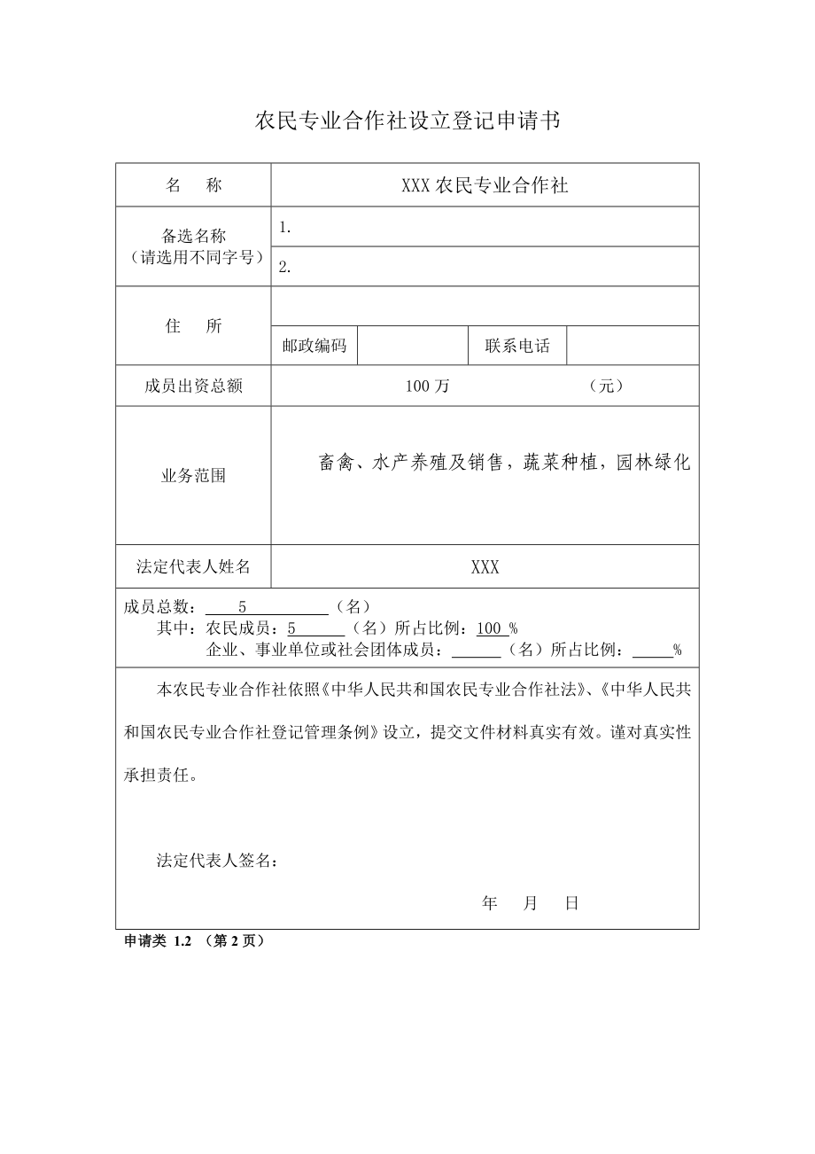 成立合作社全套资料.doc_第2页