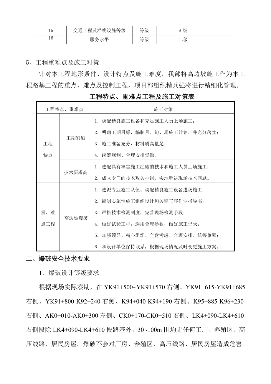 (整理)石方爆破专项工程施工组织设计方案.doc_第3页