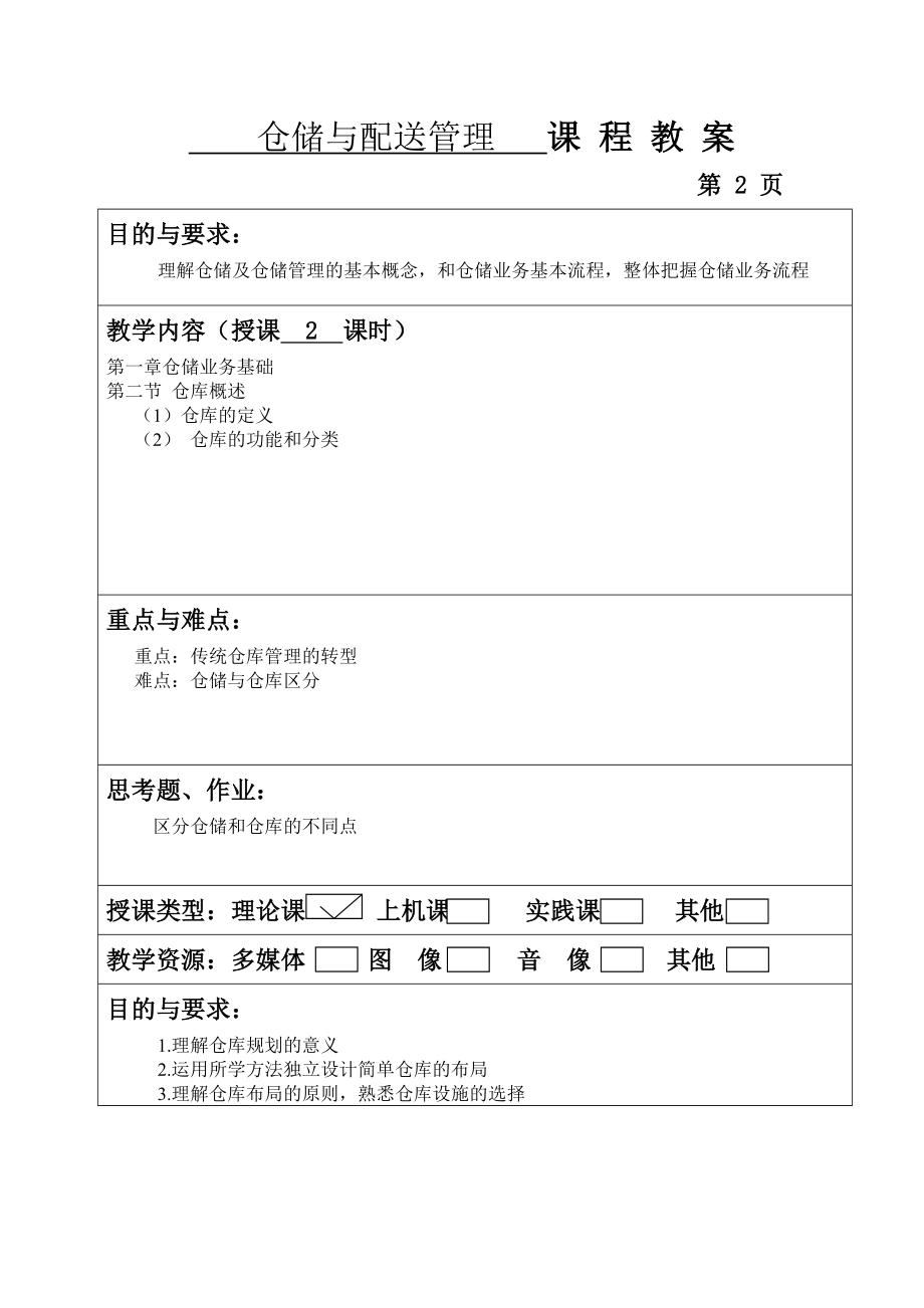 (仓库管理)仓储与配送管理教案及培训教材.doc_第3页