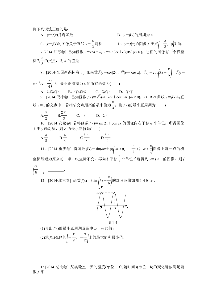 (新)三角函数(全国各地高考题).doc_第2页