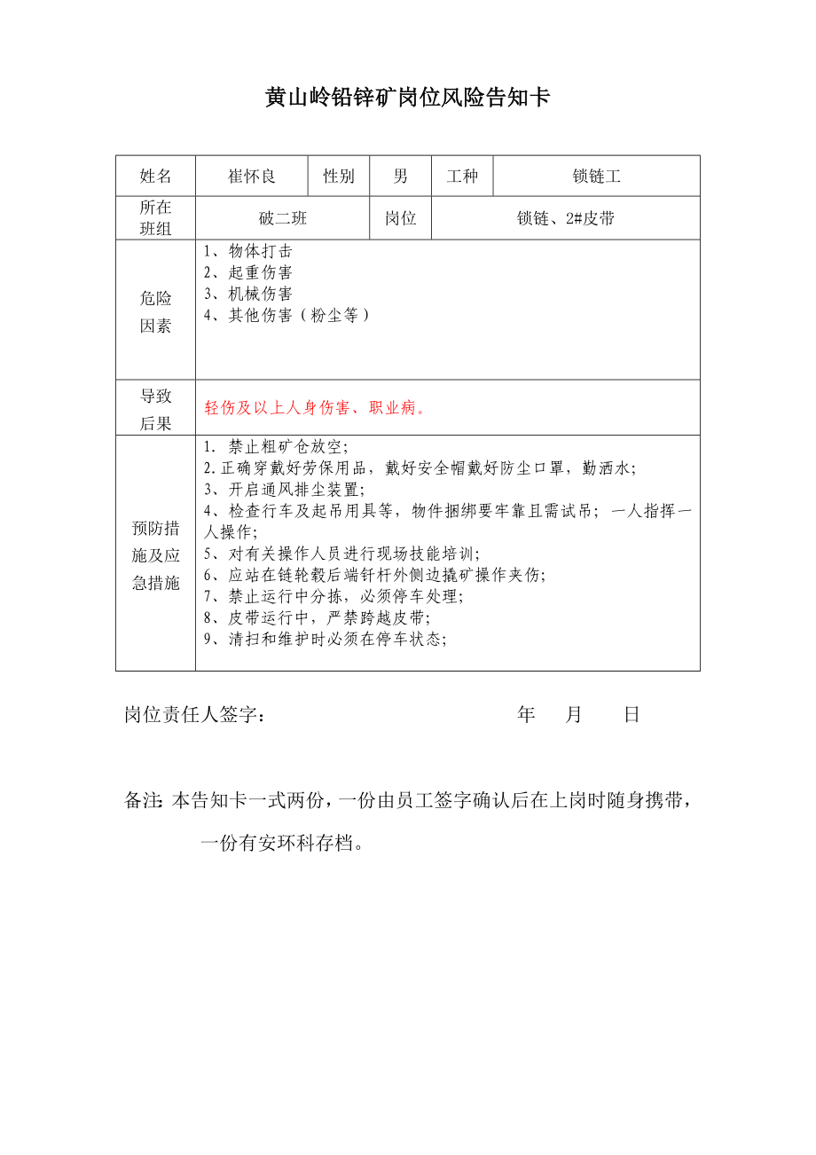 6年版岗位风险告知卡.doc_第2页