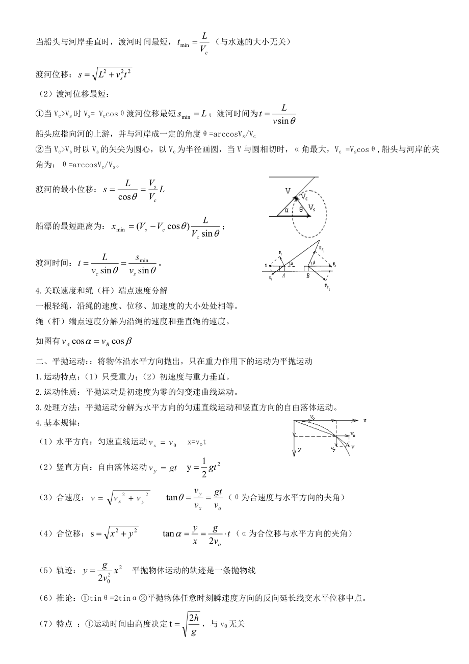 物理必修2知识点总结.doc_第2页