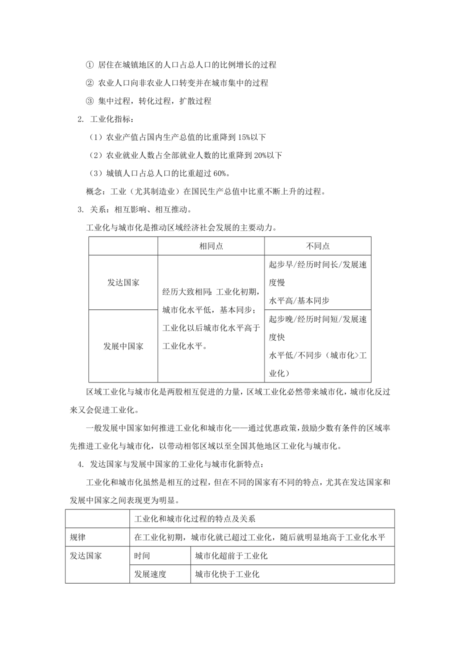 中图版地理2.5《中国江苏省工业化和城市化的探索》同步练习1（必修三） .doc_第3页