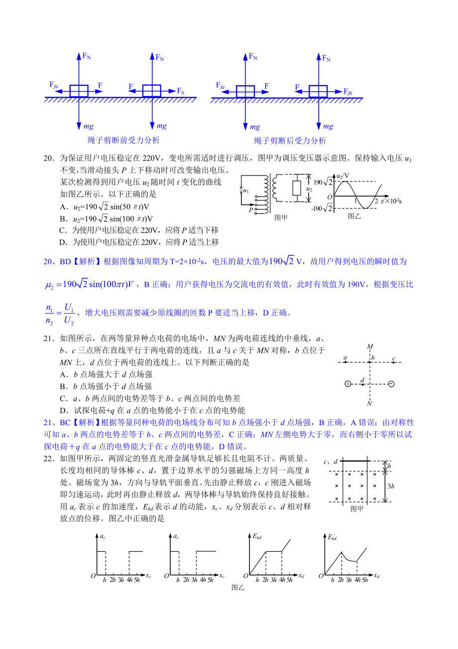 高考理综物理——山东卷.doc_第2页