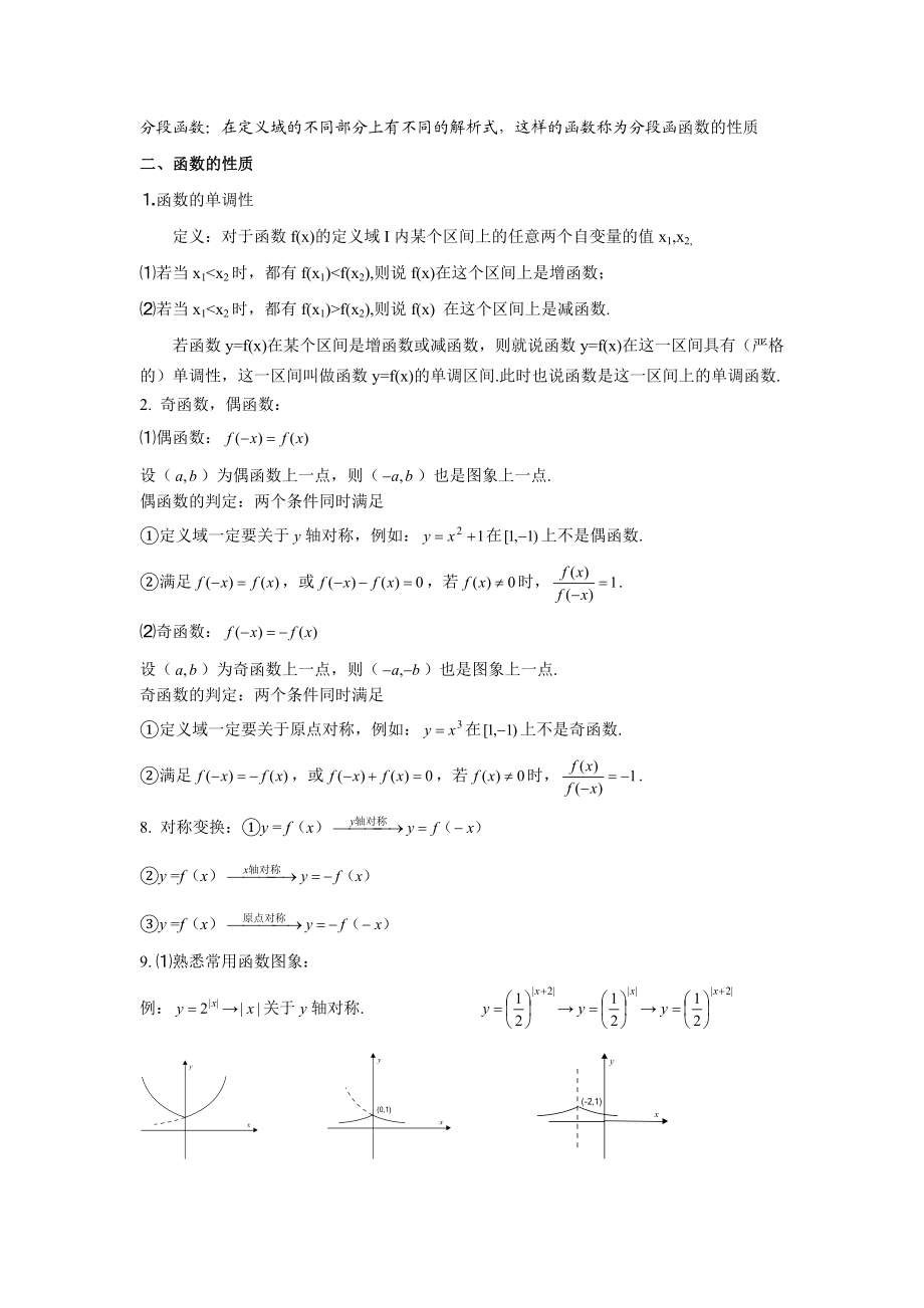 江苏省高考数学知识点总结精华版删选版.doc_第3页