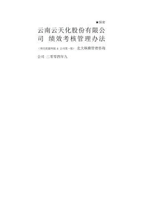 XX公司绩效考核管理办法.docx