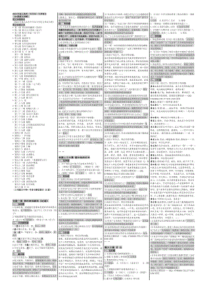 成人高考(专升本)大学语文(60篇课文详解)成考笔记.doc