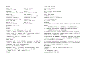 外研版必修一MODULU 6知识点总结.doc