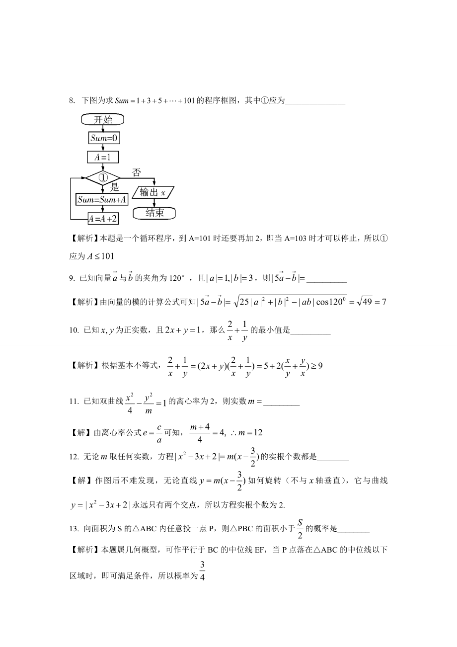 江苏高考数学模拟测试题1.doc_第2页