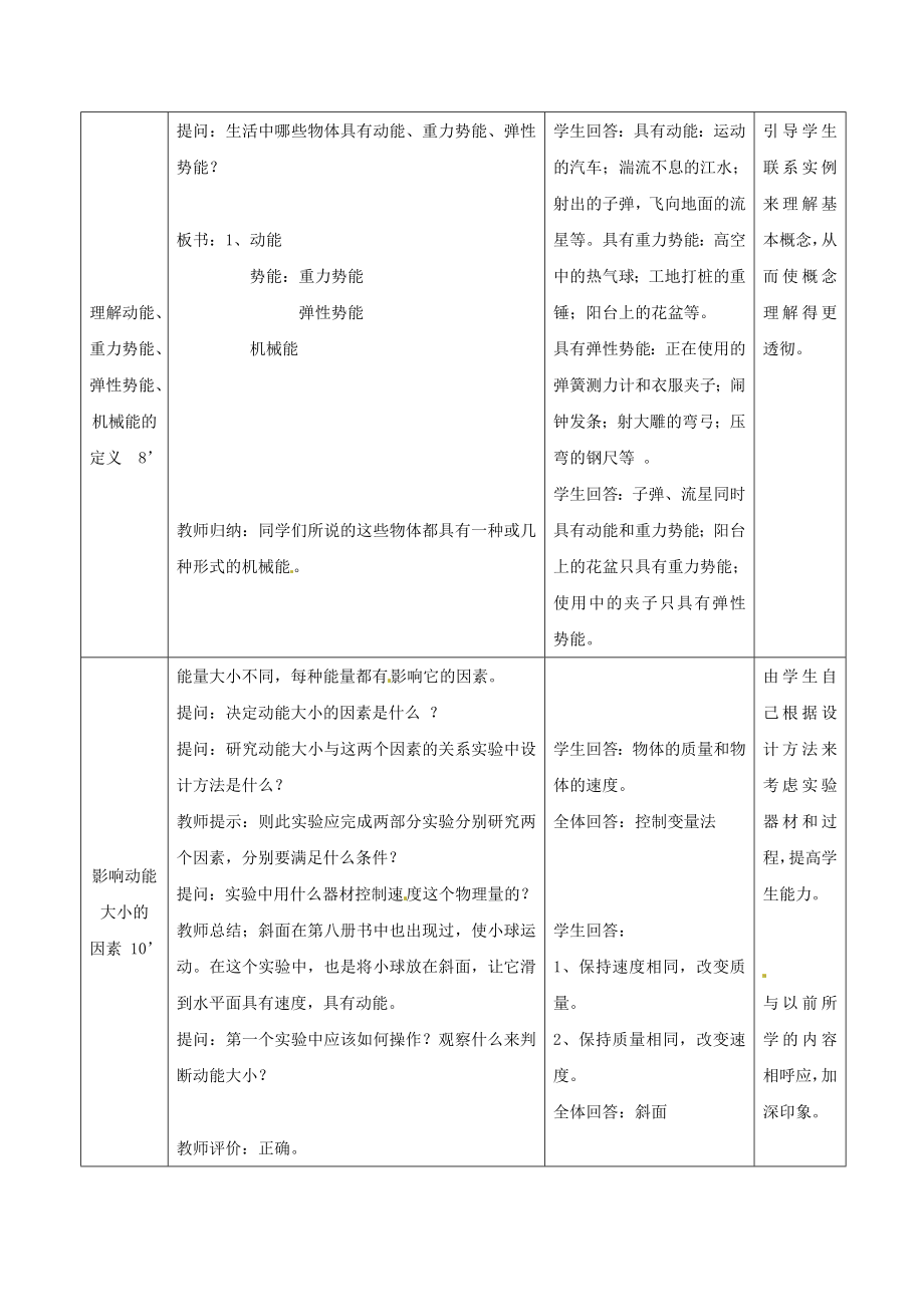 八年级物理下册-第十二章《机械能》复习教案-教科版.doc_第2页