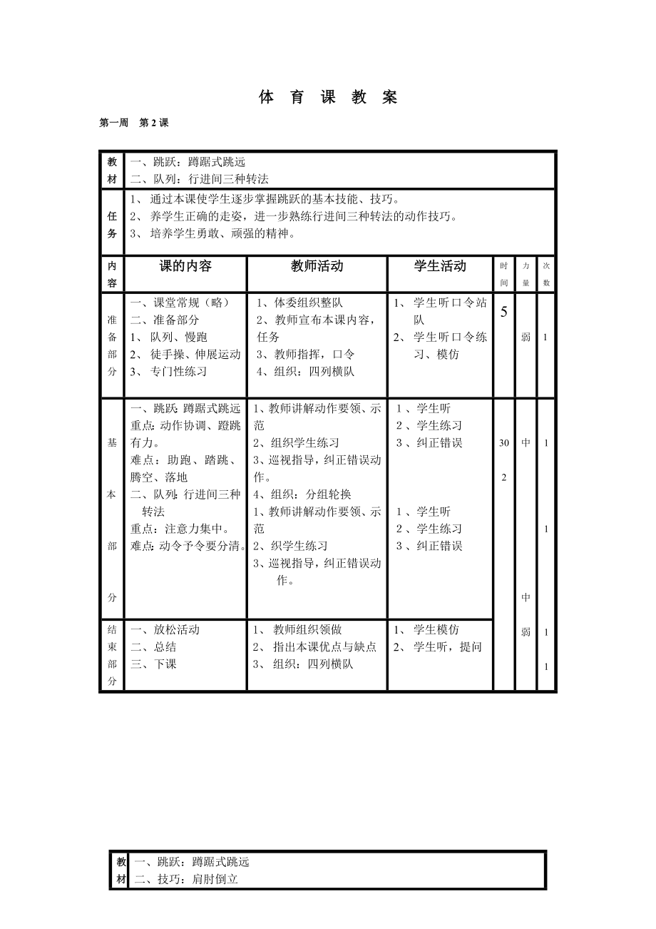 五六年级体育课教案新部编本集.doc_第3页