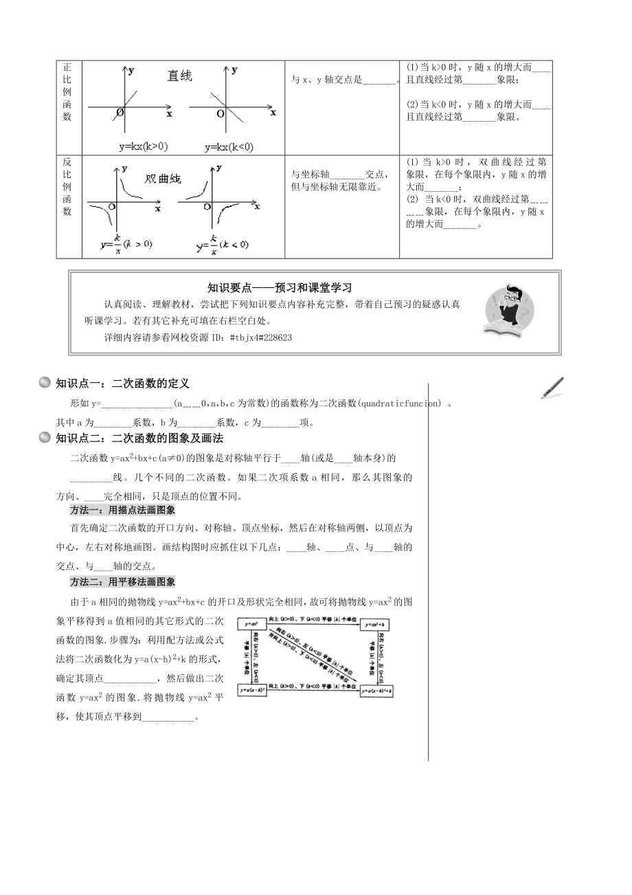 二次函数图象及性质.doc_第2页