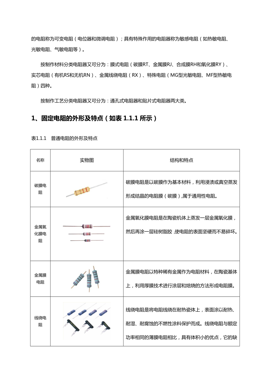 任务一电阻器的识别与检测.doc_第2页