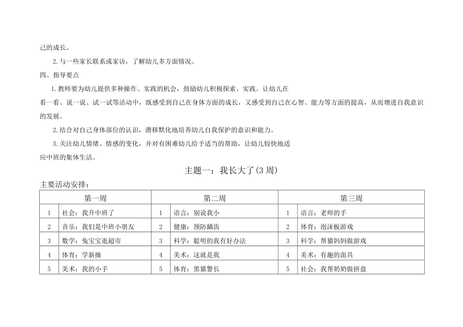 中班第一学期主题计划.doc_第2页