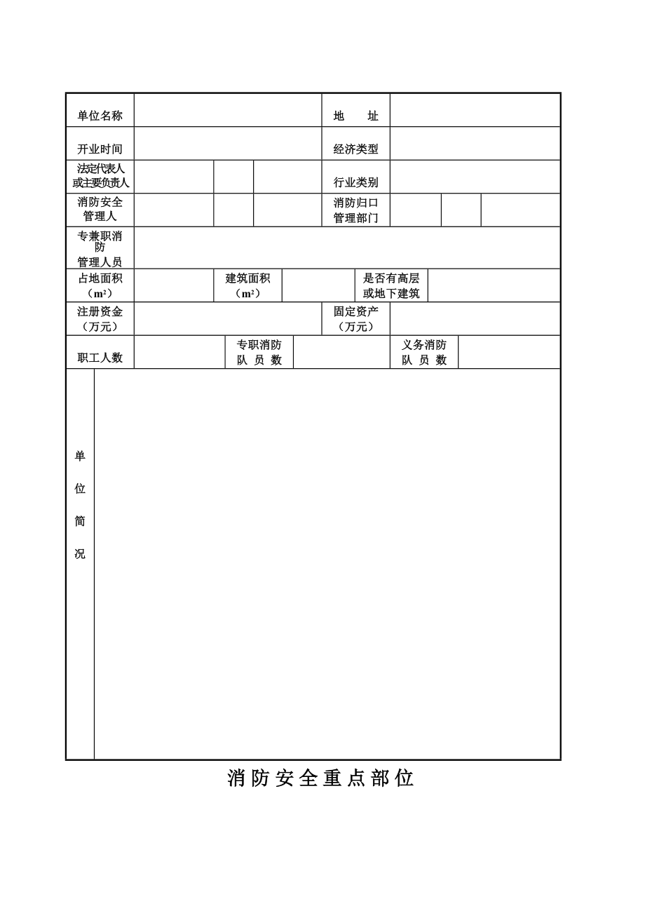 企业消防安全台帐(消防印刷7本台账).doc_第3页