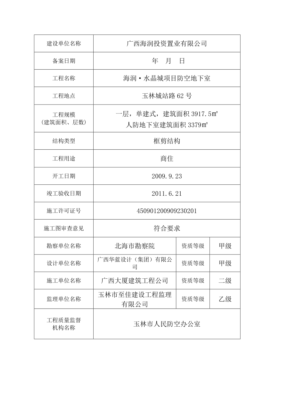 全套人防工程竣工验收资料.doc_第3页