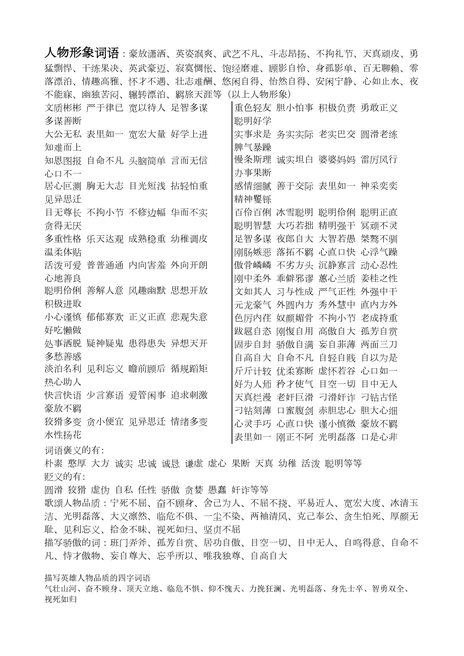 人物形象词语.docx_第2页