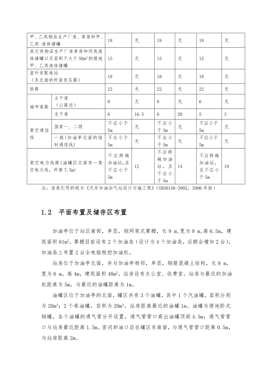 某加油站安全设施课程设计说明书.doc_第2页