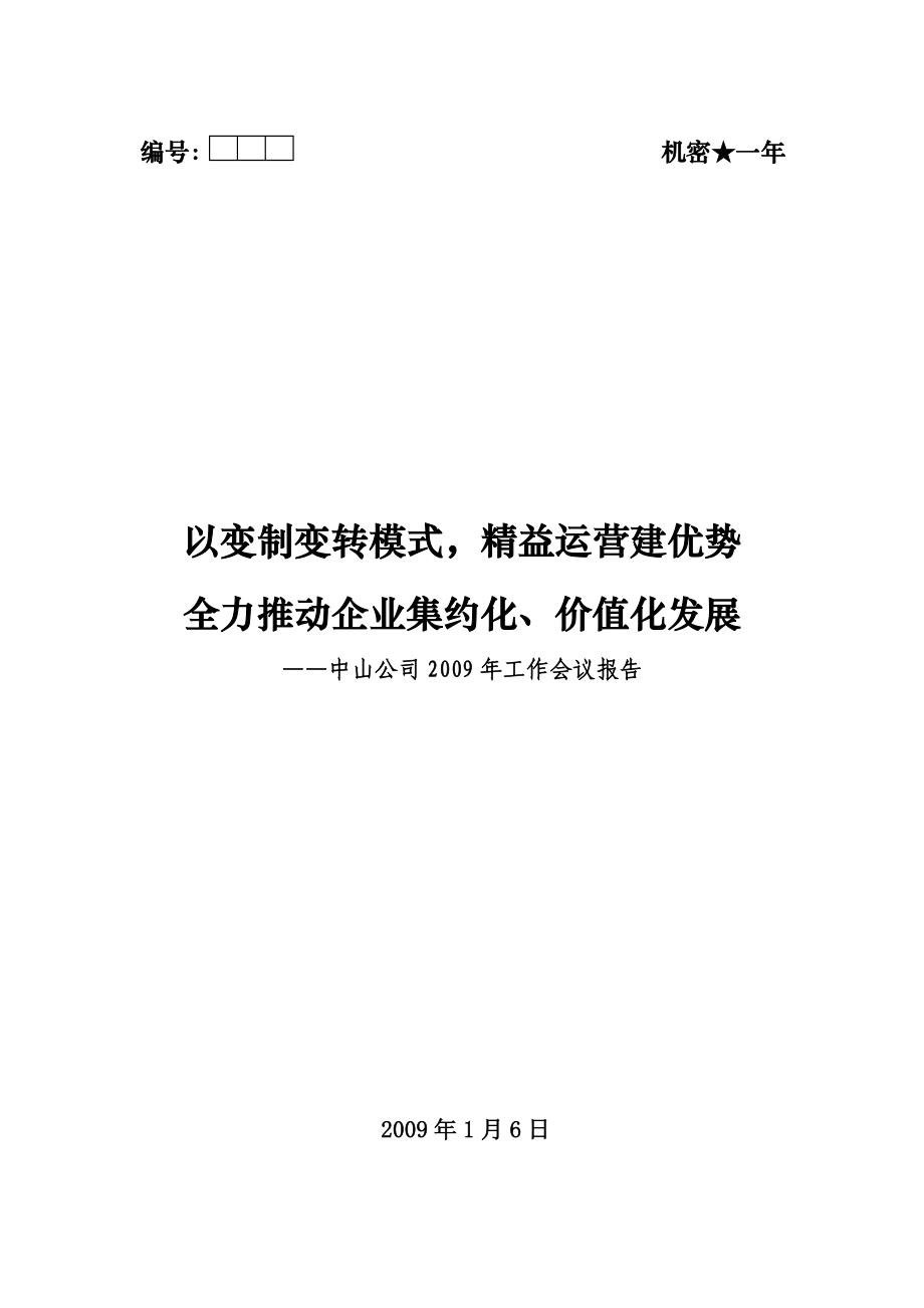 中山公司工作会议报告.doc_第1页